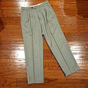 AUSTIN GREY WOOL DRESS PANTS